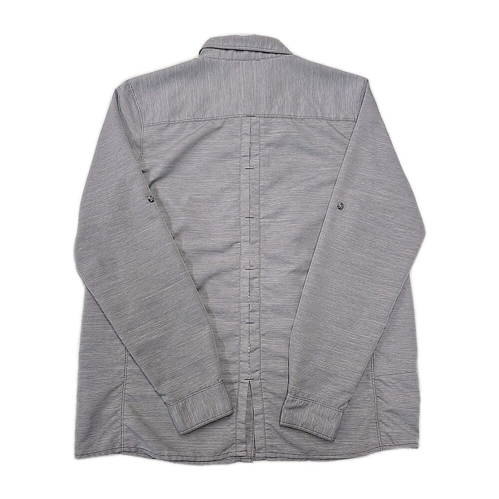 Mountain Hardwear Canyon Long Sleeve Hiking Shirt Women's Large Gray Venting UPF - Picture 4 of 9